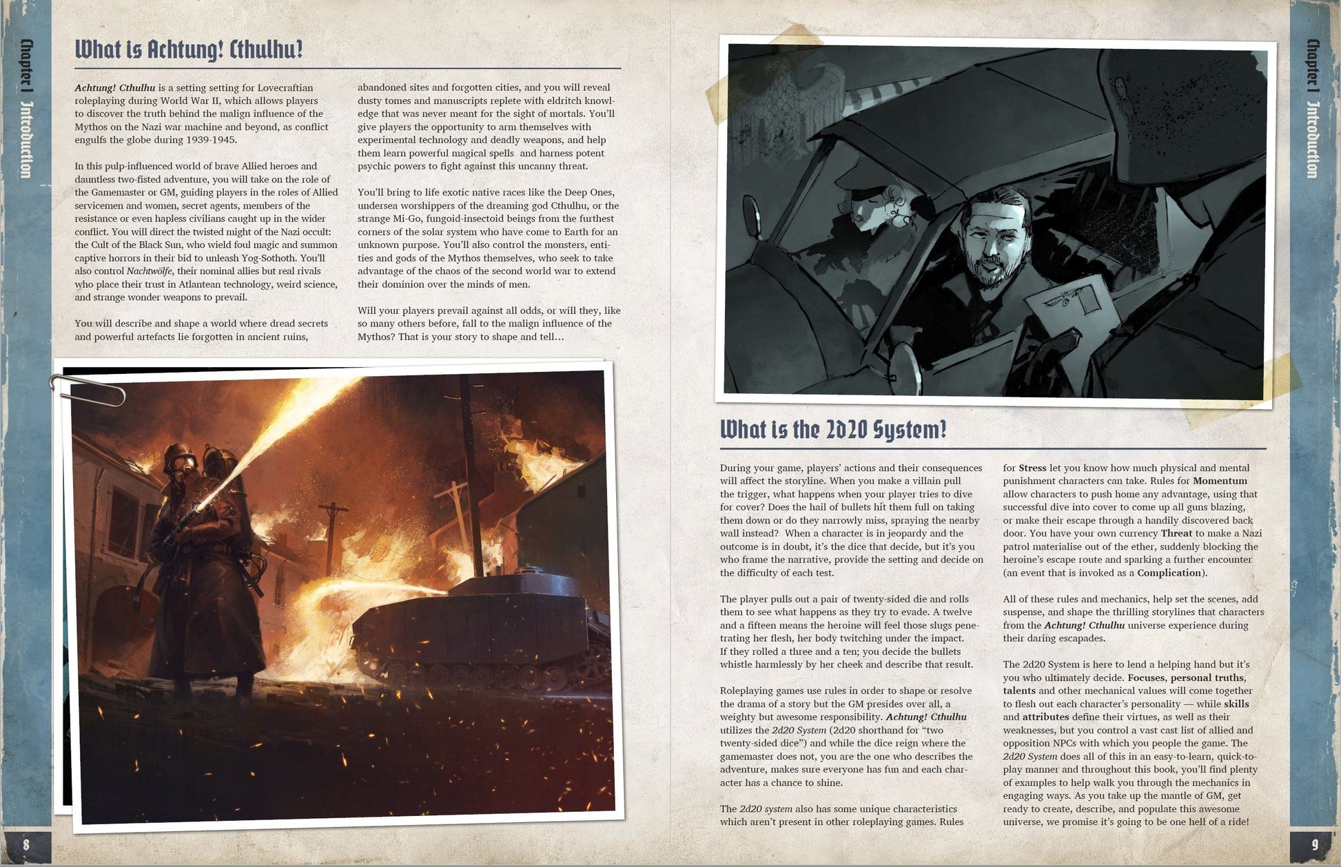 Achtung! Cthulhu 2d20: Gamemaster's Guide Achtung! Cthulhu 2d20 Modiphius Entertainment 