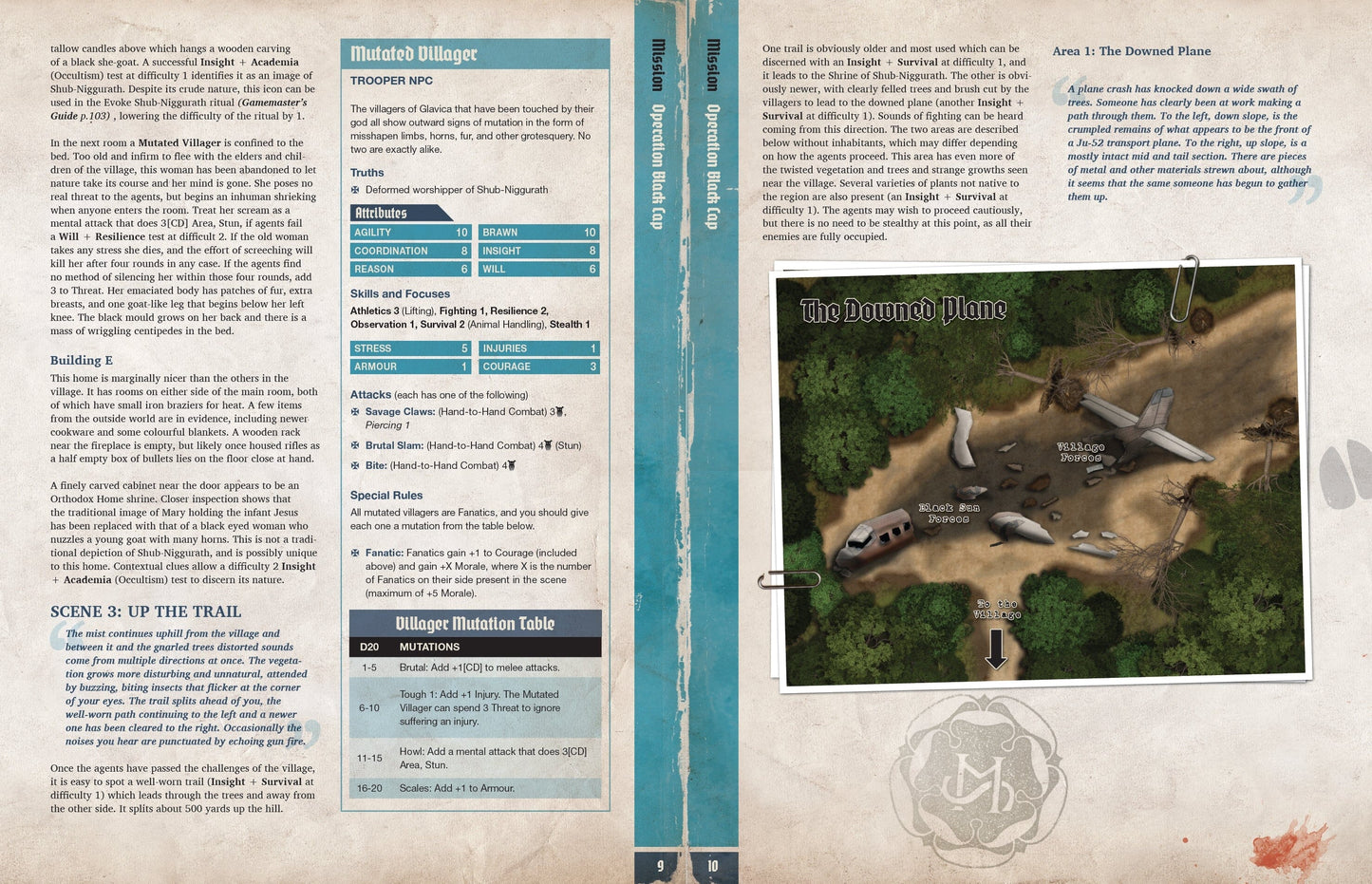 Achtung! Cthulhu 2d20: Operation Black Cap (PDF) Achtung! Cthulhu 2d20 Modiphius Entertainment 