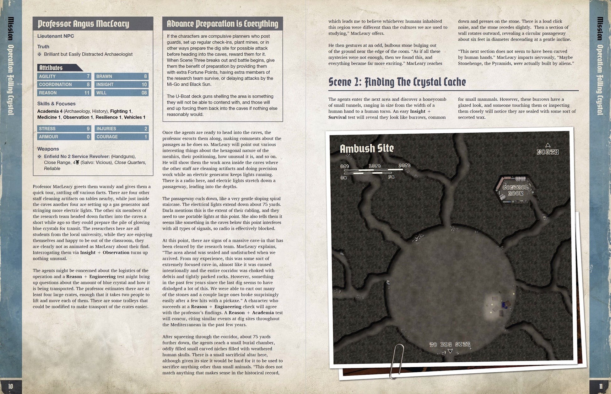 Achtung! Cthulhu 2d20: Operation Falling Crystal - PDF Achtung! Cthulhu 2d20 Modiphius Entertainment 