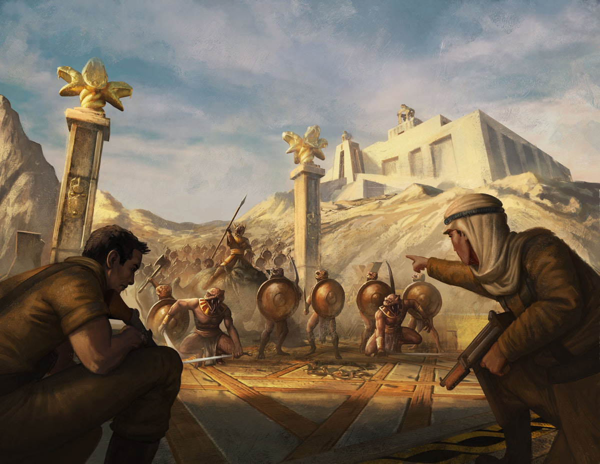 Achtung! Cthulhu 2d20: The Serpent and the Sands