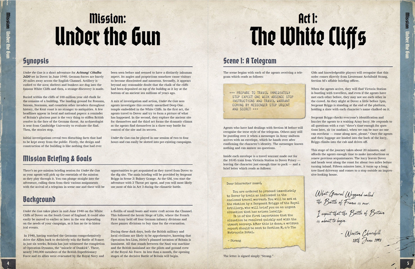 Achtung! Cthulhu 2d20: Under the Gun - PDF Achtung! Cthulhu 2d20 Modiphius Entertainment 