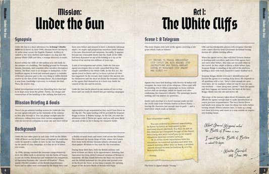 Achtung! Cthulhu 2d20: Under the Gun - PDF Achtung! Cthulhu 2d20 Modiphius Entertainment 