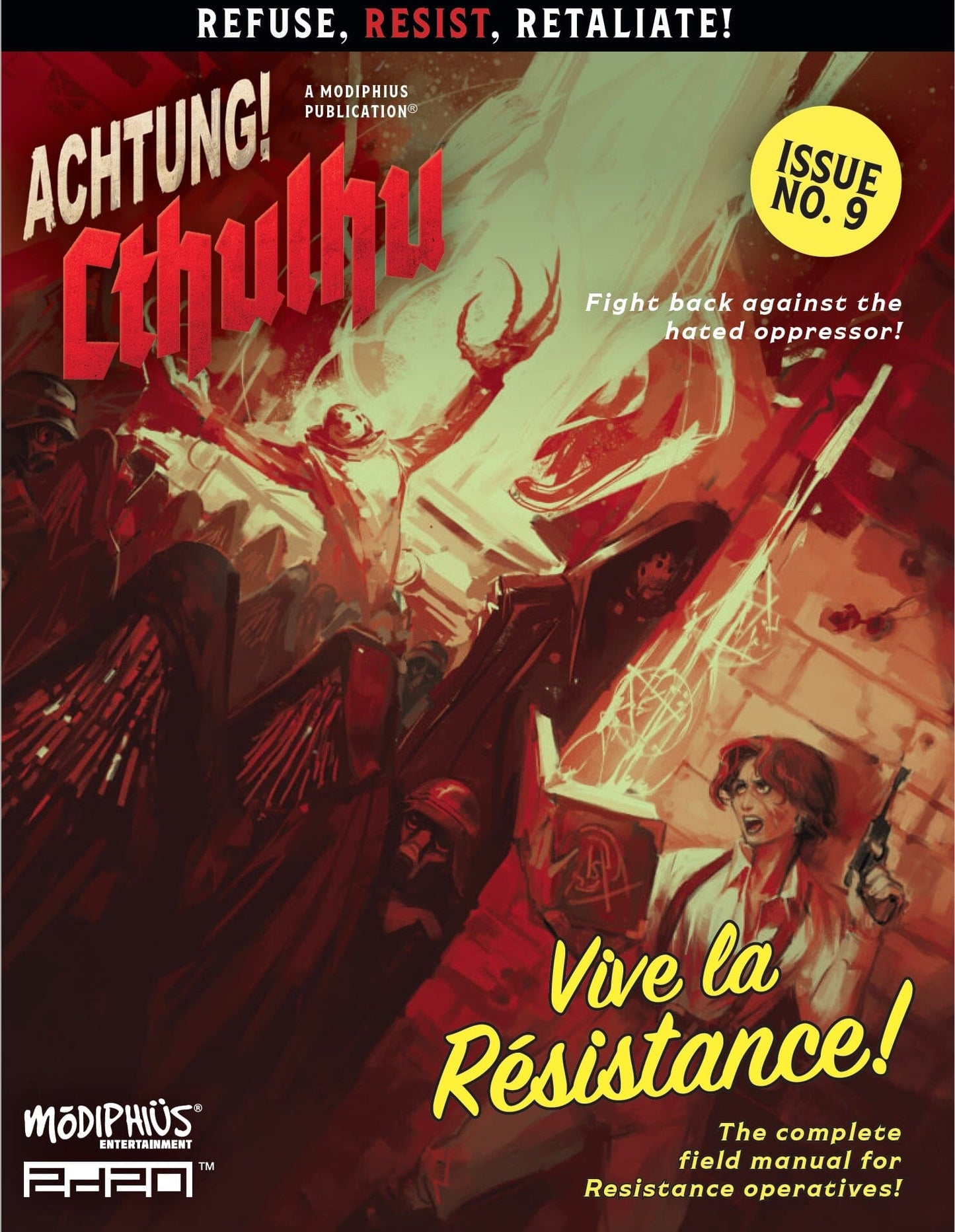 Achtung! Cthulhu 2d20: Vive La Resistance Achtung! Cthulhu 2d20 Modiphius Entertainment 