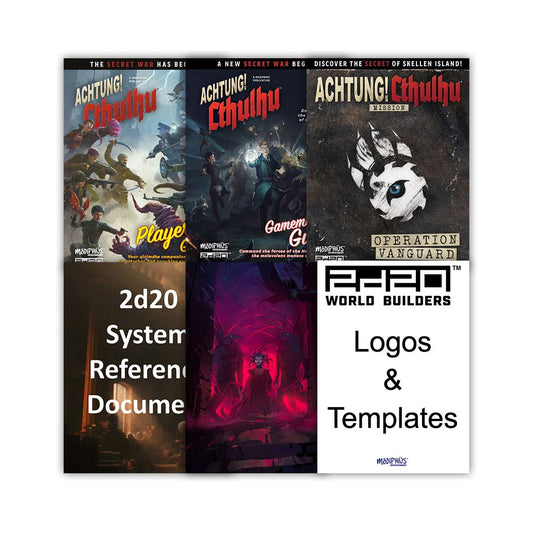 Achtung! Cthulhu 2d20 - World Builder's Bundle (PDFs) Achtung! Cthulhu 2d20 Modiphius Entertainment 