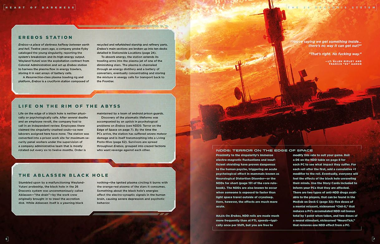 ALIEN RPG Heart of Darkness Alien RPG Free League Publishing 