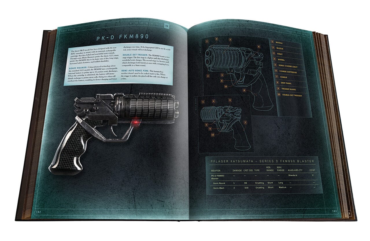 Blade Runner RPG: Core Rulebook (Standard) Blade Runner Free League Publishing 