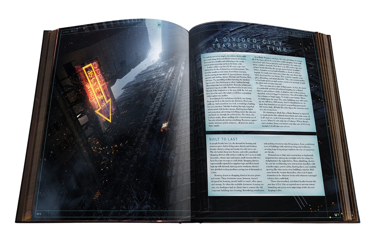 Blade Runner RPG: Core Rulebook (Standard) Blade Runner Free League Publishing 