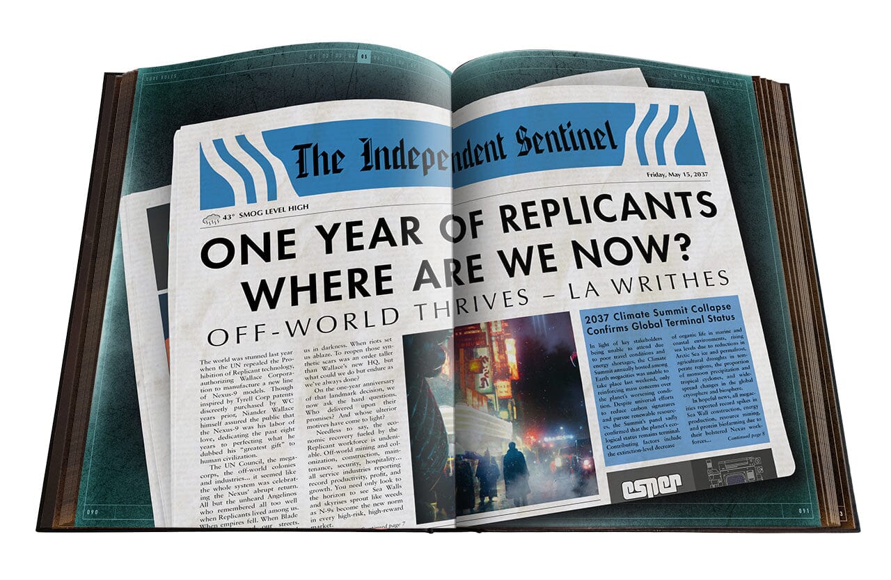 Blade Runner RPG: Core Rulebook (Standard) Blade Runner Free League Publishing 