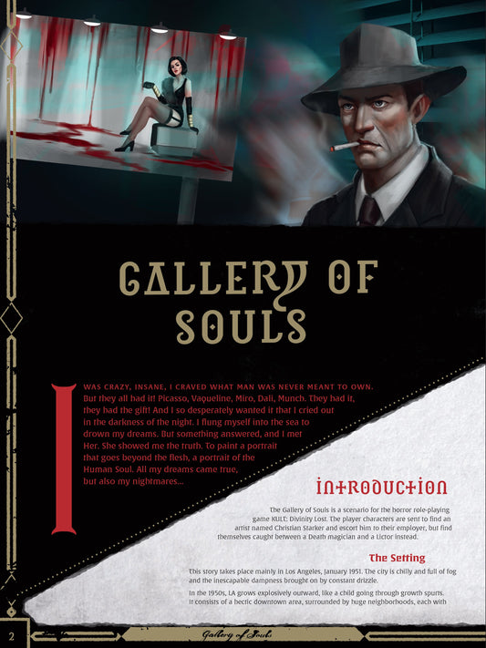 KULT: Divinity Lost - Gallery of Souls (Free PDF Scenario)