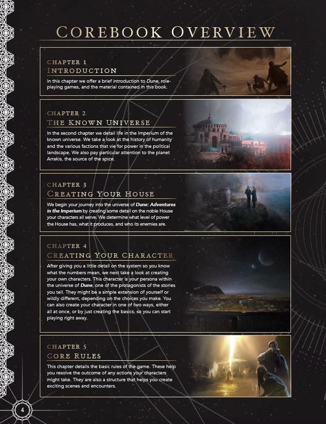 Dune - Adventures in the Imperium – Core Rulebook Standard Edition Dune - Adventures in the Imperium Modiphius Entertainment 