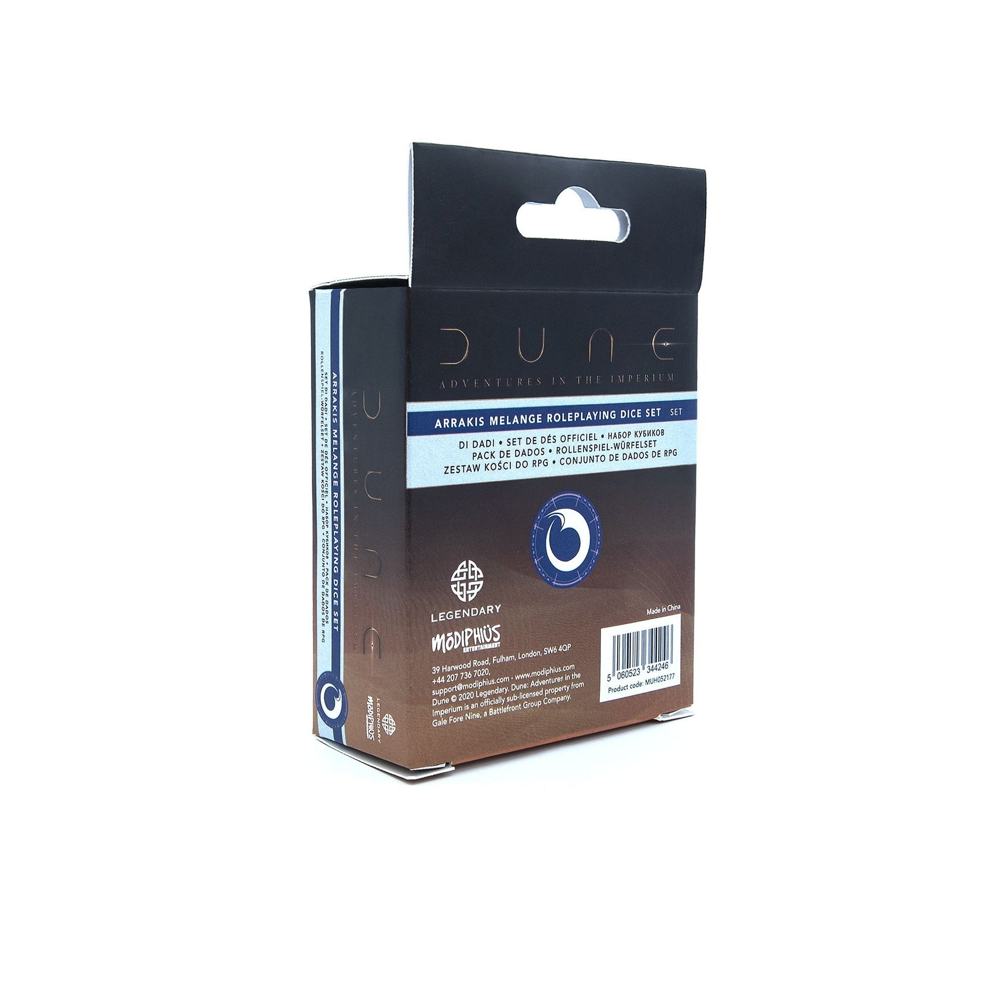Dune - Adventures in the Imperium Dice Set: Arrakis Melange Dune - Adventures in the Imperium Modiphius Entertainment 