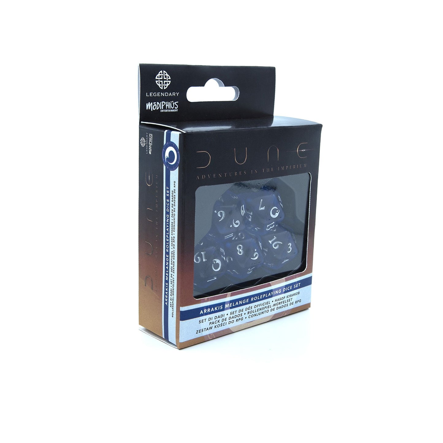 Dune - Adventures in the Imperium Dice Set: Arrakis Melange Dune - Adventures in the Imperium Modiphius Entertainment 
