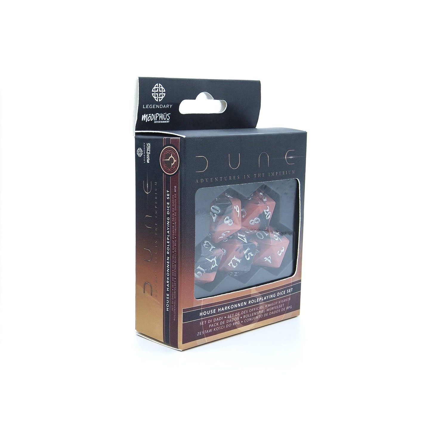 Dune - Adventures in the Imperium Dice Set: Harkonnen Dune - Adventures in the Imperium Modiphius Entertainment 
