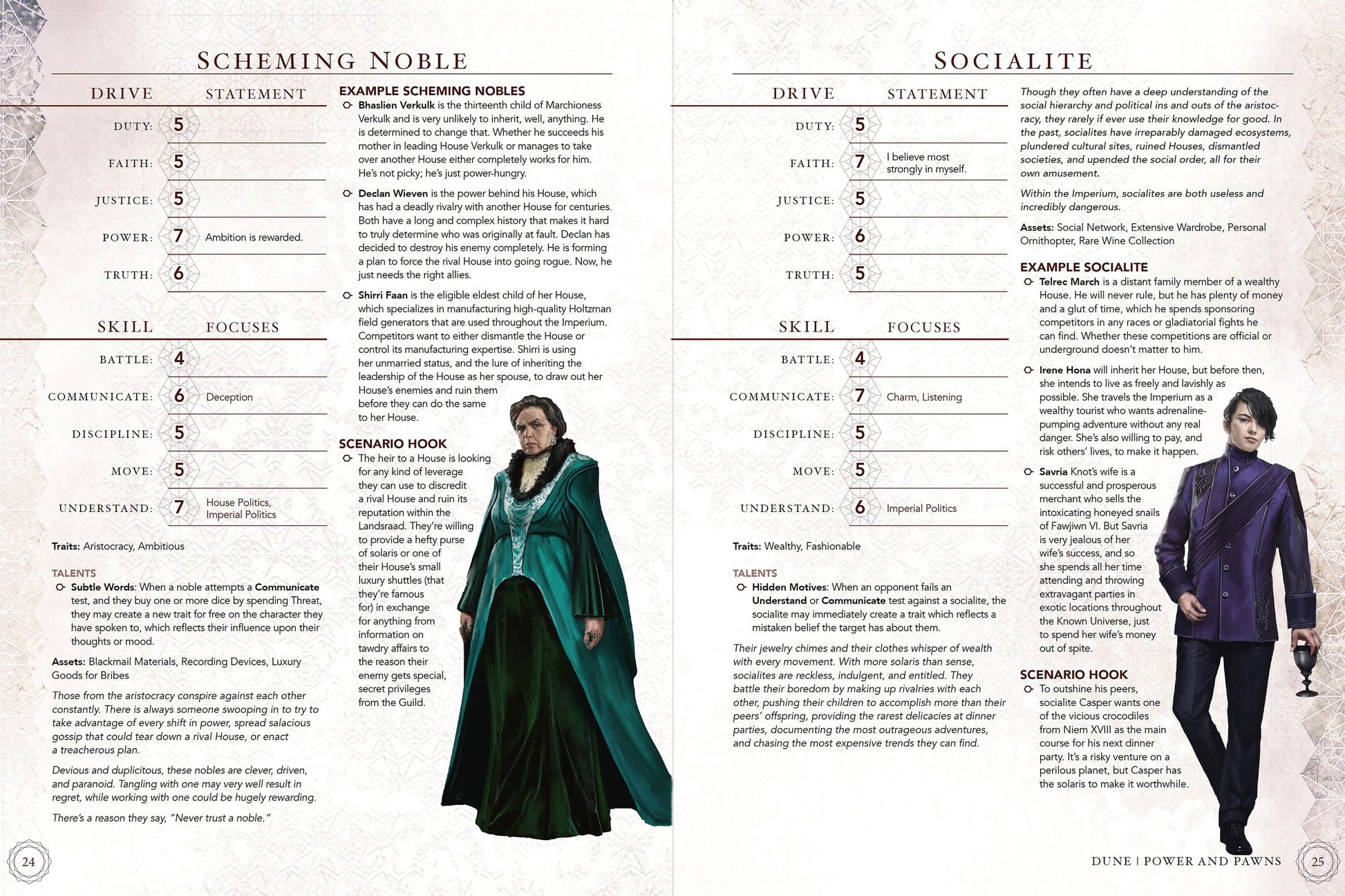 Dune: Power And Pawns: The Emperors Court (PRINT) Dune - Adventures in the Imperium Modiphius Entertainment 