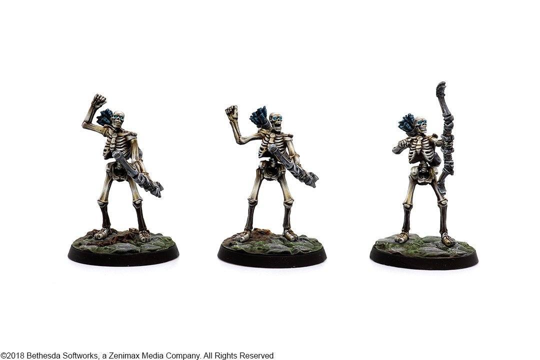 Elder Scrolls Bleak Falls Barrow Plastic Delve Set Elder Scrolls Call to Arms Modiphius Entertainment 