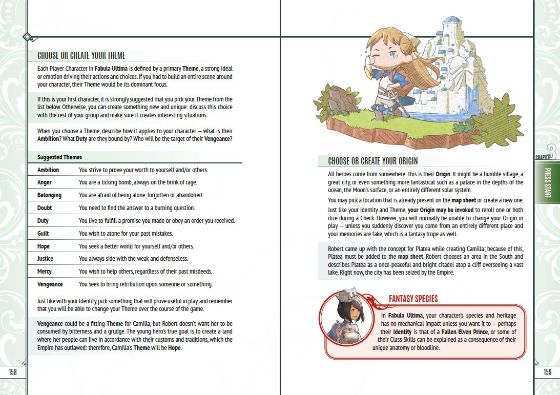 Fabula Ultima Core Rulebook (PDF) Fabula Ultima NEED GAMES 