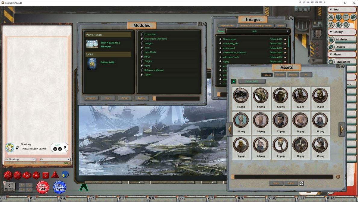 Fallout 2d20 core rulebook fantasy grounds vtt 