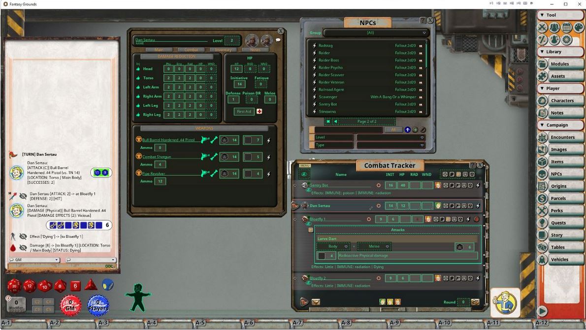 Fallout 2d20 Core Rulebook - Fantasy Grounds (VTT) Fallout RPG Modiphius Entertainment 