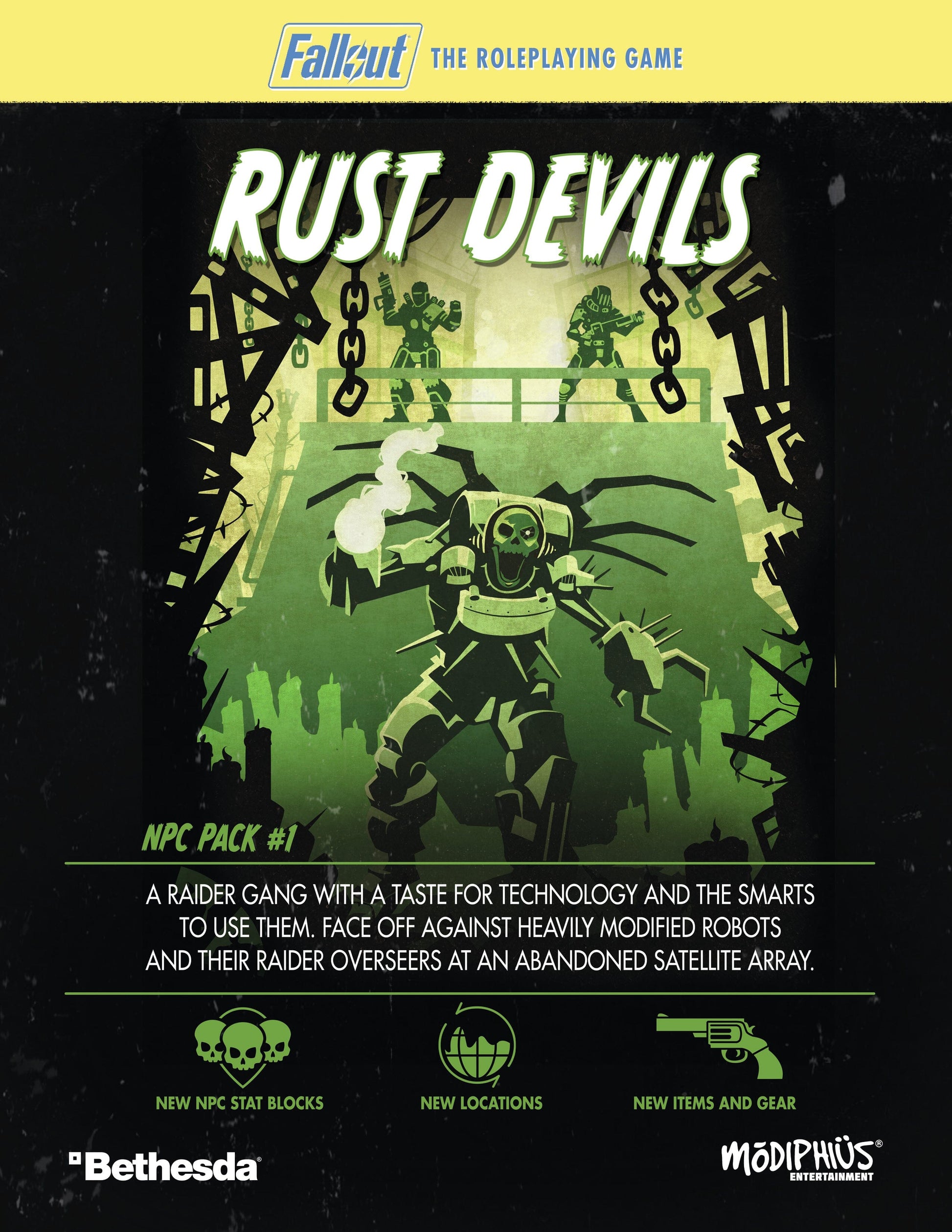 Fallout: The Roleplaying Game: NPC Pack 1 - The Rust Devils (PDF) Fallout RPG Modiphius Entertainment 