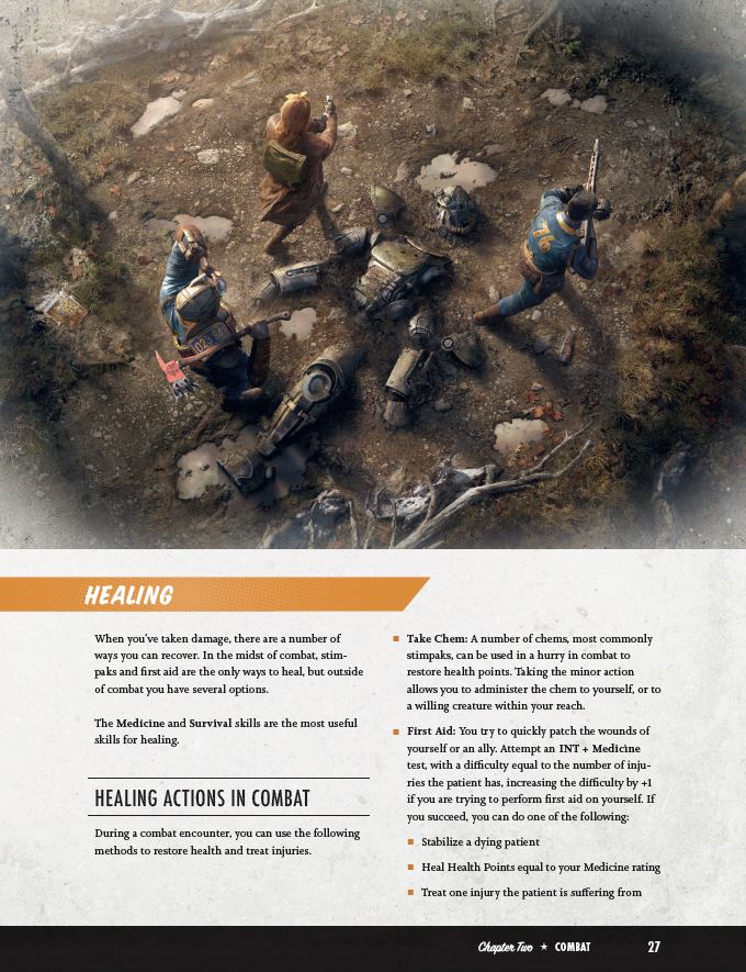 Fallout: The Roleplaying Game - Quickstart Guide - PDF Fallout RPG Modiphius Entertainment 