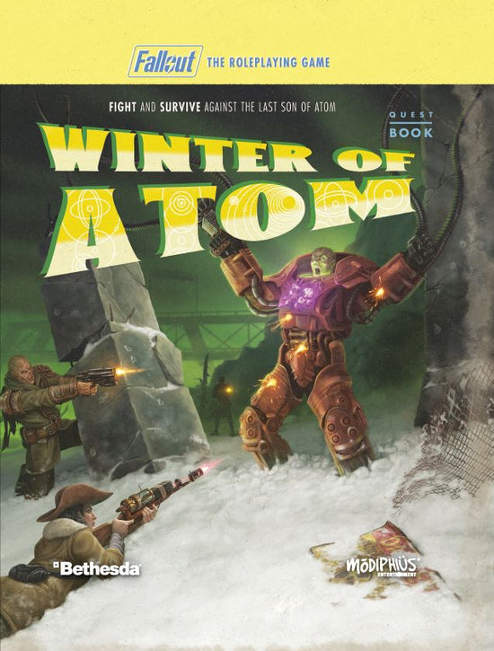 Fallout: The Roleplaying Game Winter of Atom Book – Modiphius Entertainment