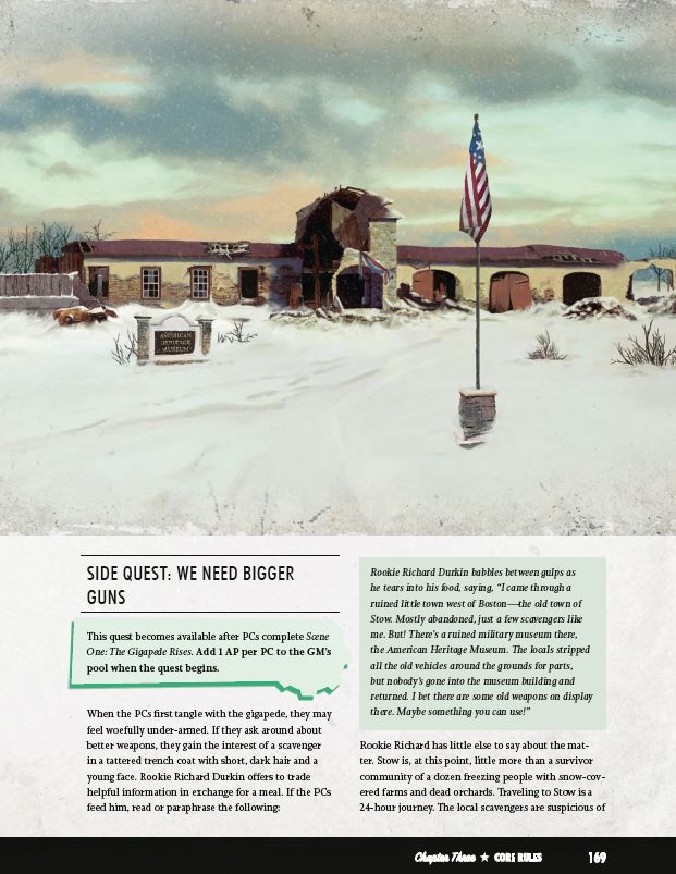 Fallout: The Roleplaying Game Winter of Atom Book Fallout RPG Modiphius Entertainment 