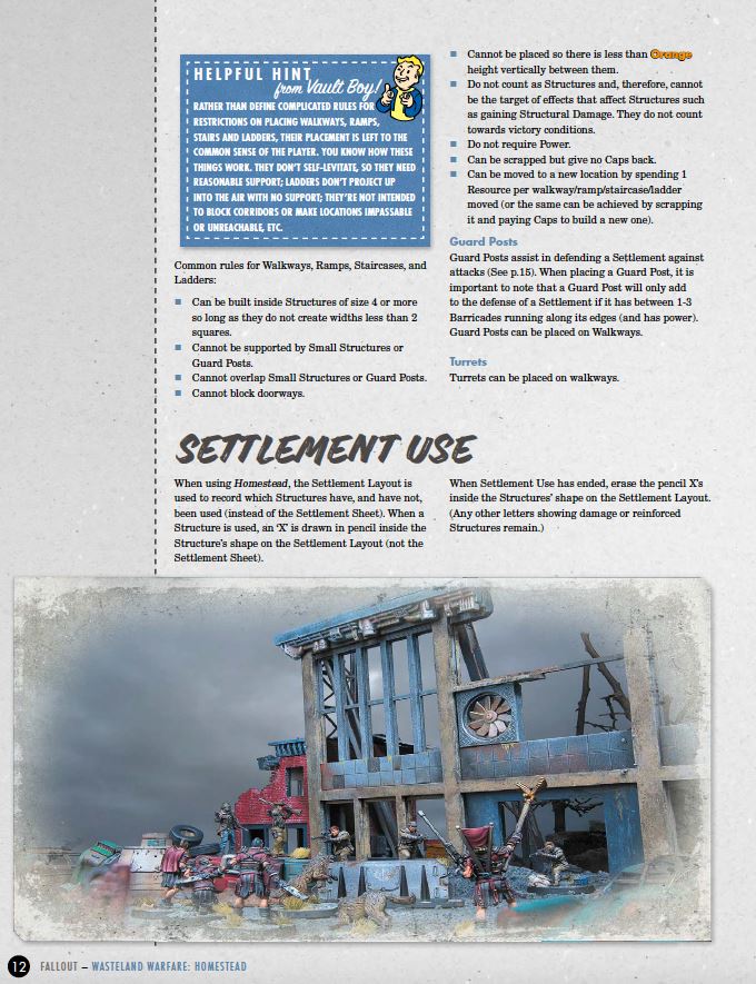 Fallout: Wasteland Warfare - Accessories: Homestead Rules Expansion PDF Fallout: Wasteland Warfare Modiphius Entertainment 