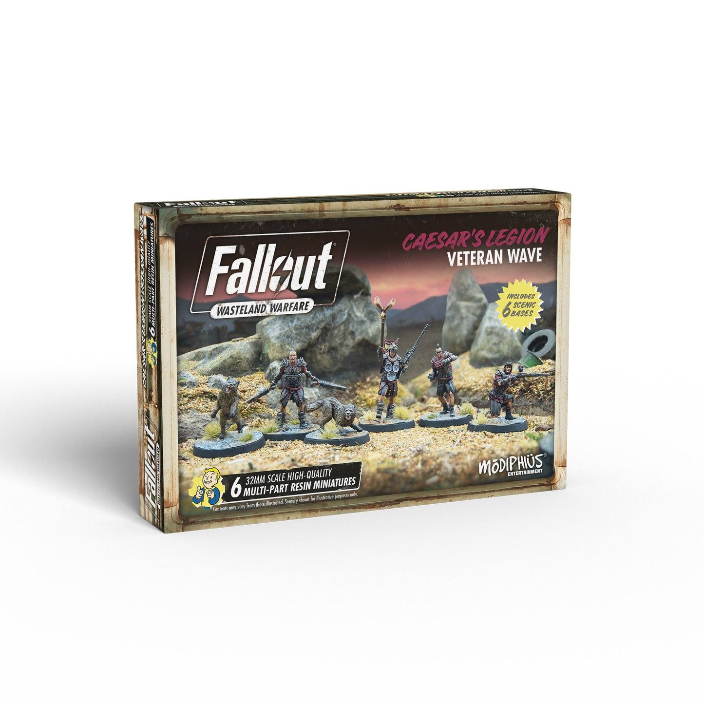 Fallout: Wasteland Warfare - Caesar's Legion: Veteran Wave Fallout: Wasteland Warfare Modiphius Entertainment 