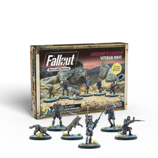 Fallout: Wasteland Warfare - Caesar's Legion: Veteran Wave Fallout: Wasteland Warfare Modiphius Entertainment 