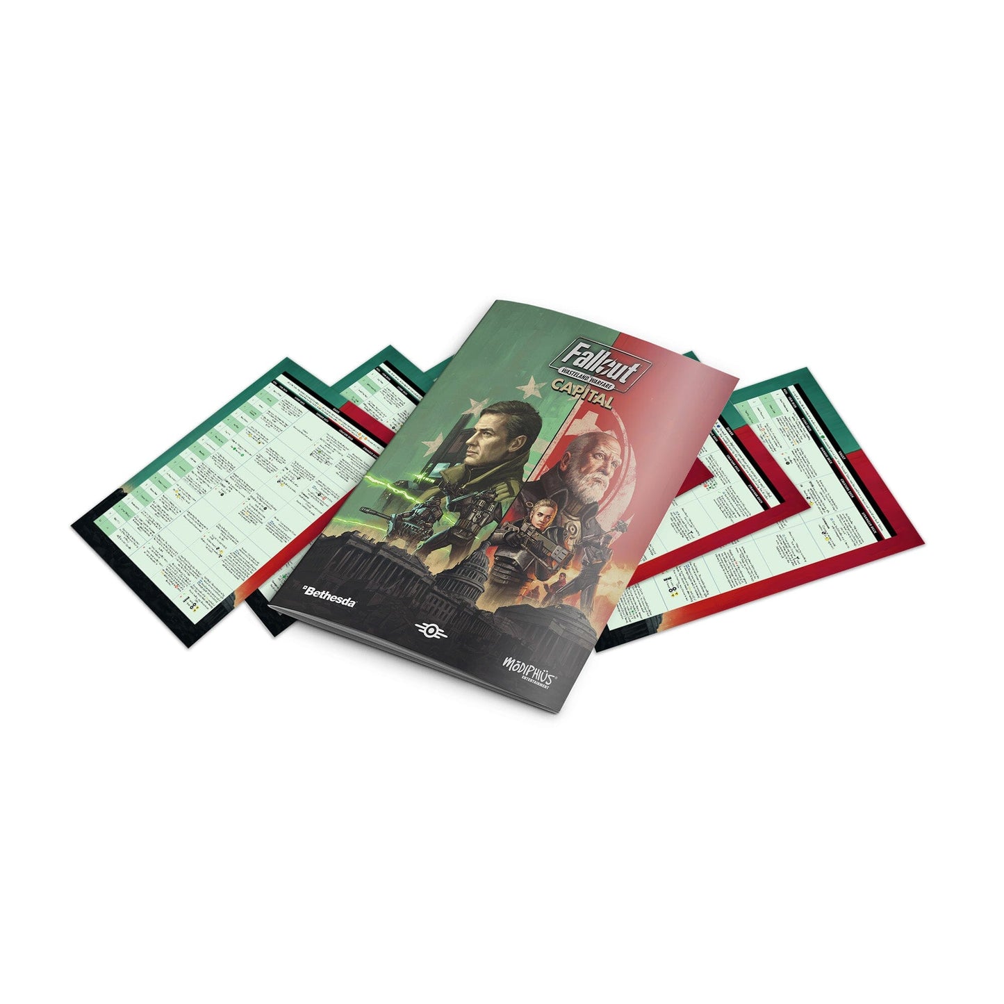 Fallout: Wasteland Warfare - Capital Rules Expansion Fallout: Wasteland Warfare Modiphius Entertainment 