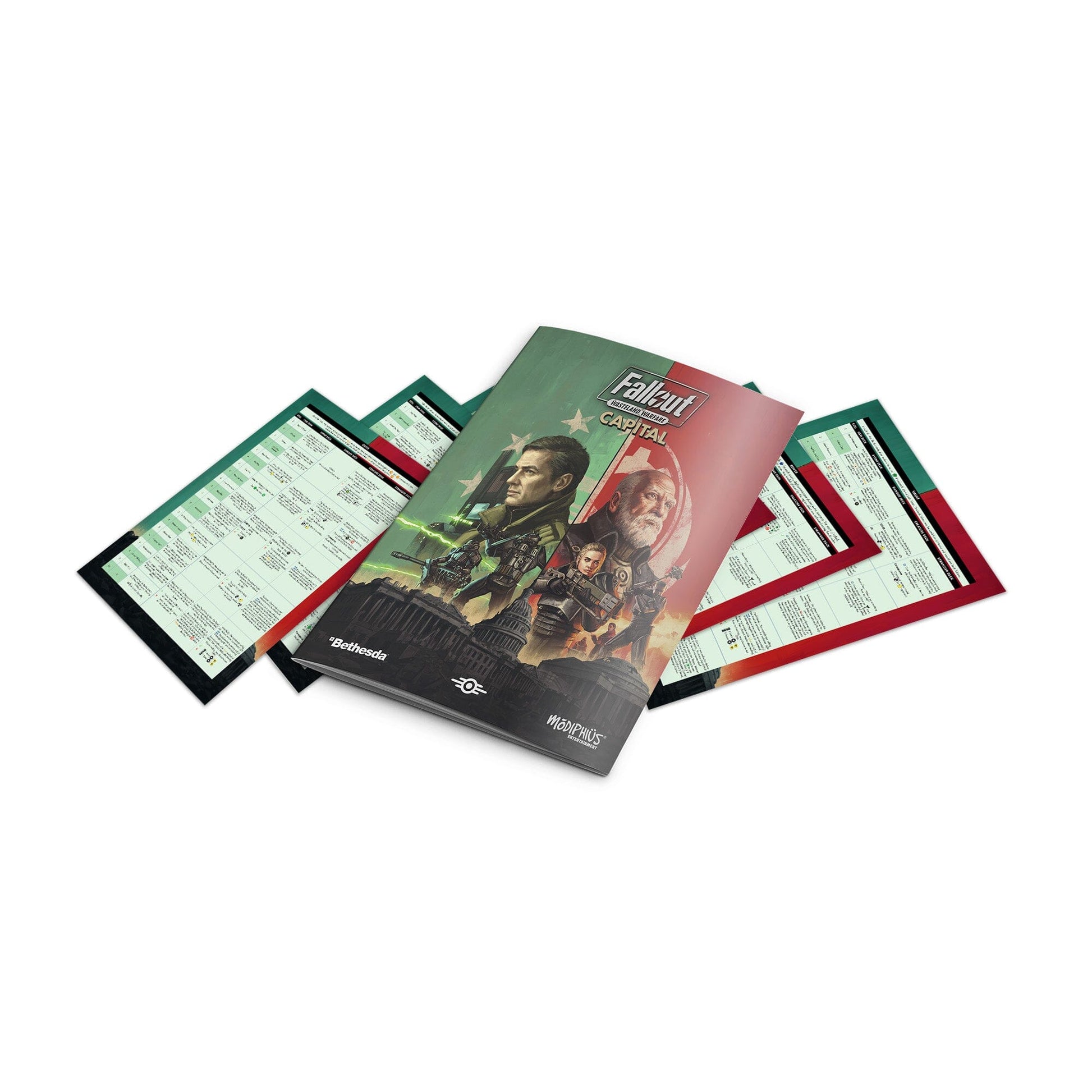 Fallout: Wasteland Warfare - Capital Rules Expansion Fallout: Wasteland Warfare Modiphius Entertainment 