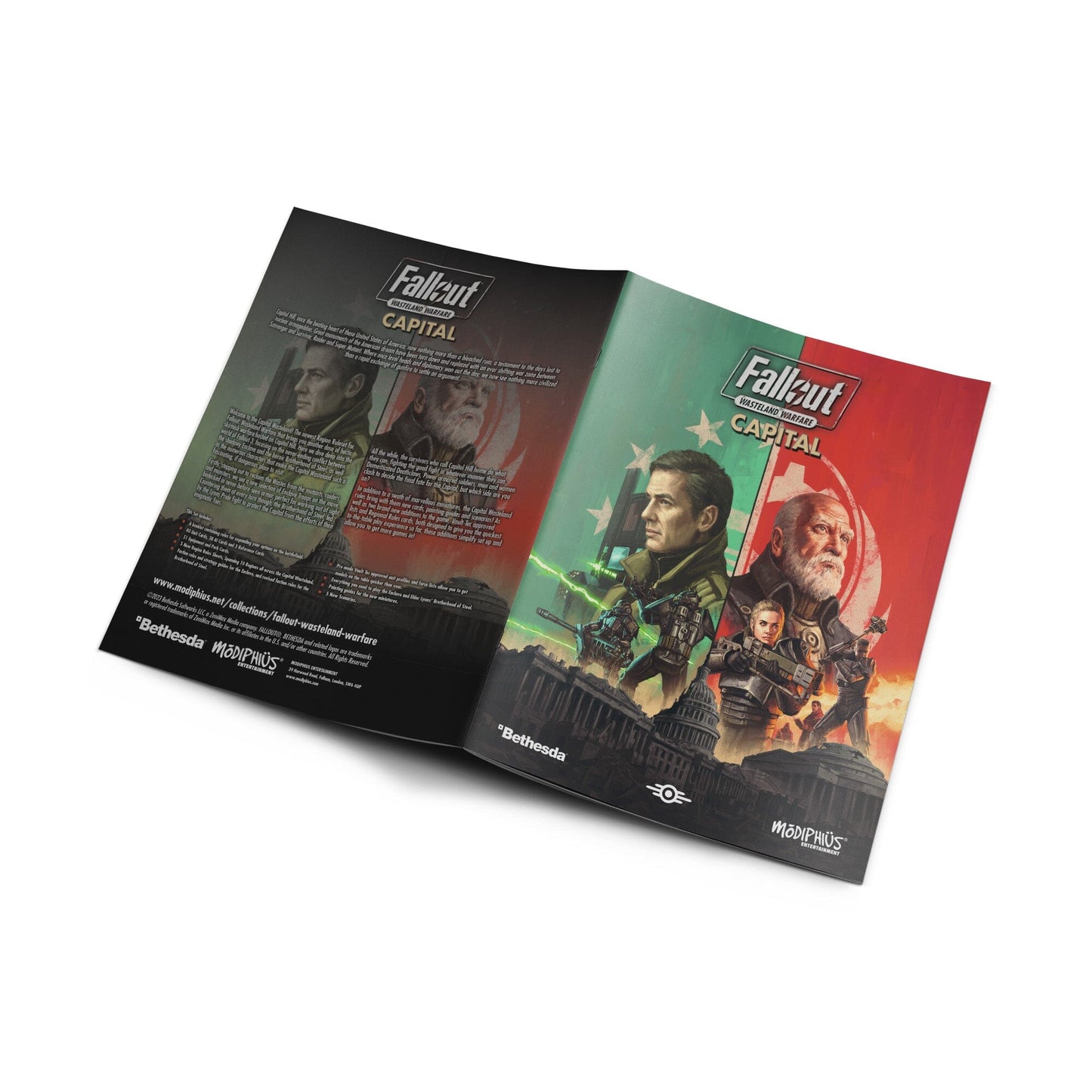 Fallout: Wasteland Warfare - Capital Rules Expansion Fallout: Wasteland Warfare Modiphius Entertainment 