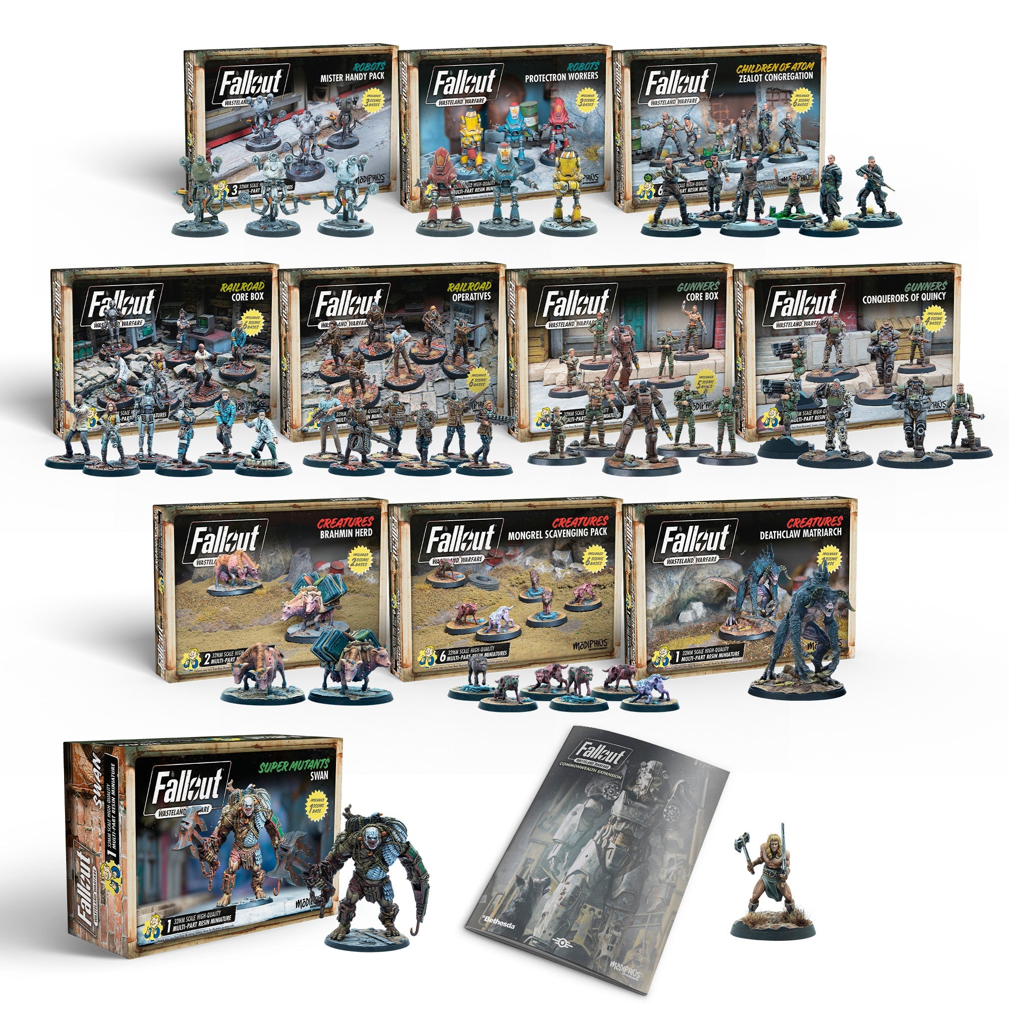 Fallout: Wasteland Warfare - Commonwealth Bundle – Modiphius Entertainment