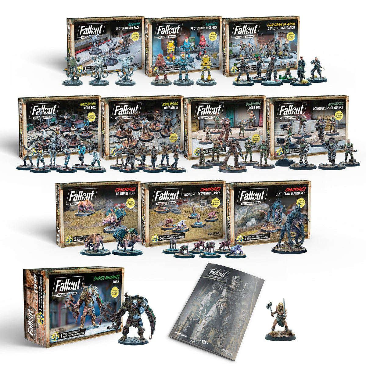 Fallout: Wasteland Warfare - Commonwealth Bundle – Modiphius Entertainment