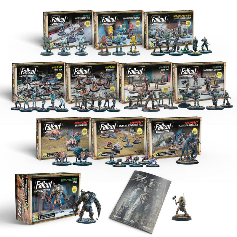 Cod Fallout Bundle Fallout: Wasteland Warfare - Commonwealth Bundle