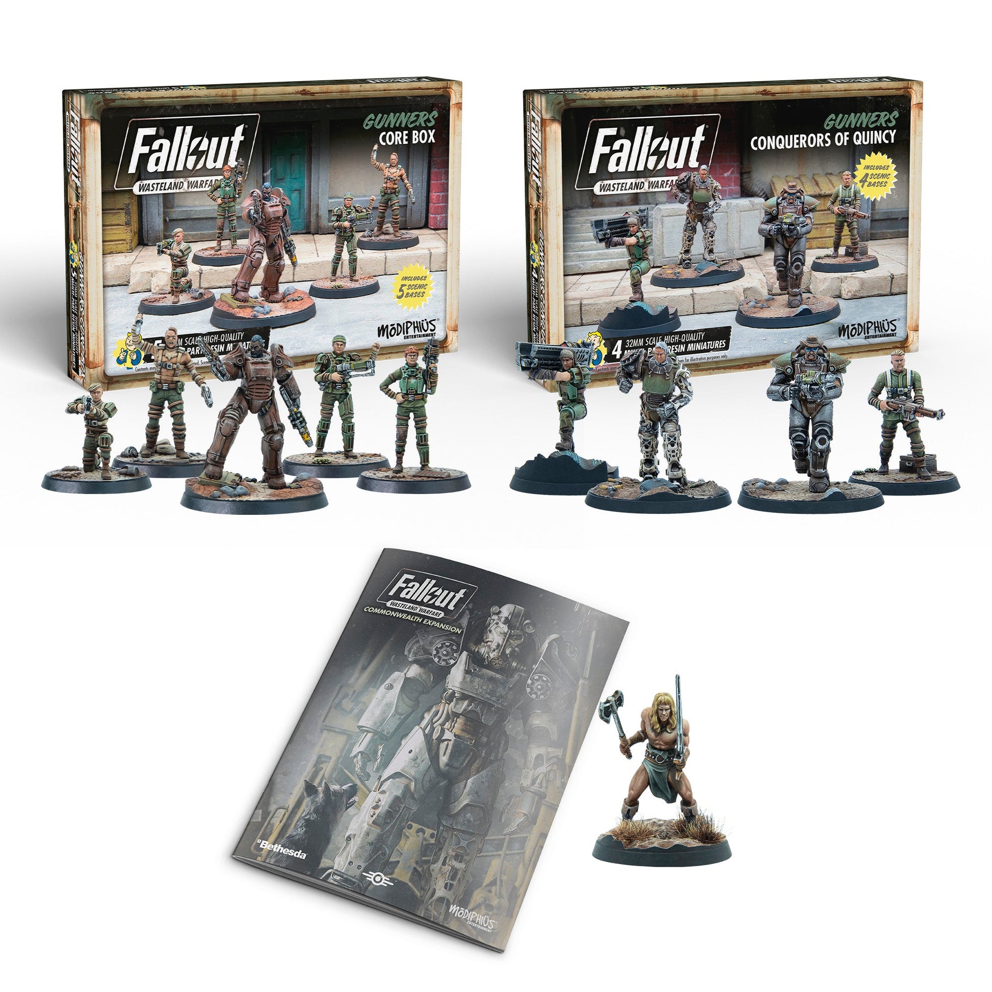 Fallout: Wasteland Warfare - Gunners Bundle Fallout: Wasteland Warfare Modiphius Entertainment 