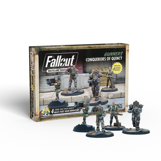 Fallout: Wasteland Warfare - Gunners: Conquerors of Quincy Fallout: Wasteland Warfare Modiphius Entertainment 