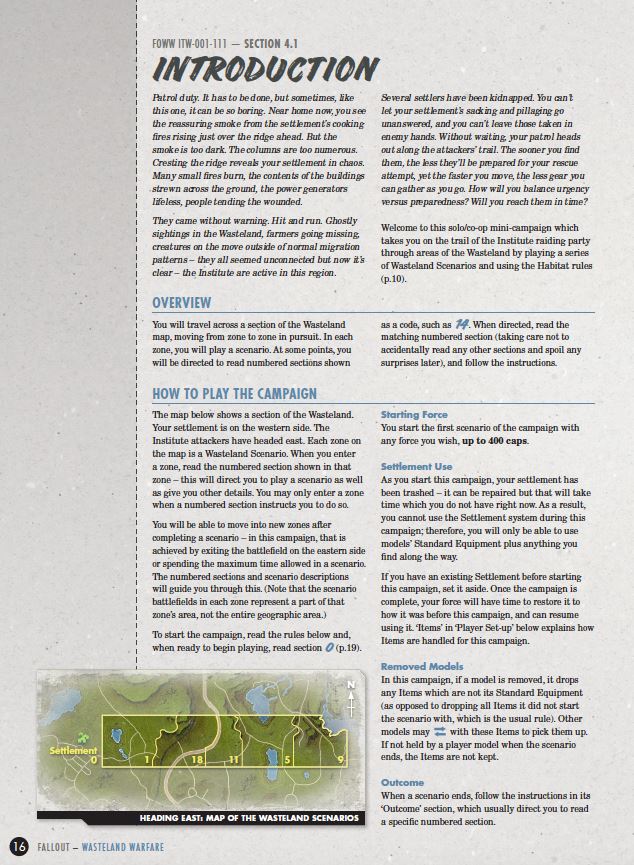 Fallout: Wasteland Warfare – Into the Wasteland - PDF Fallout: Wasteland Warfare Modiphius Entertainment 