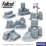 Fallout: Wasteland Warfare - Print at Home -Barrels, Crates and Coffins Fallout: Wasteland Warfare Modiphius Entertainment 