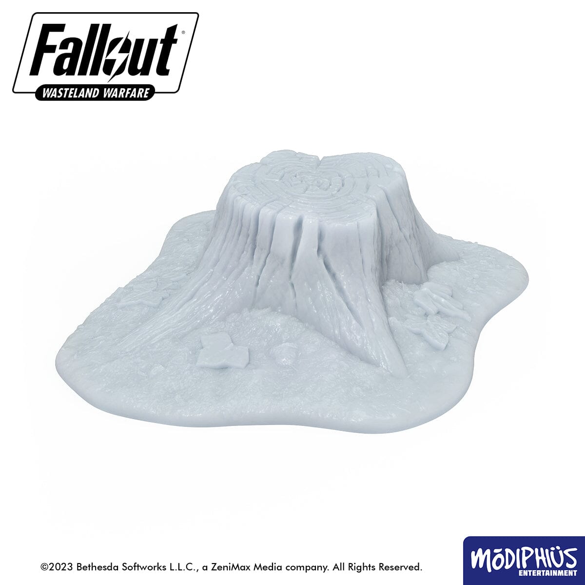 Fallout: Wasteland Warfare - Print at Home - Basing Greebles: Logs, Stumps & Roots Fallout: Wasteland Warfare Modiphius Entertainment 