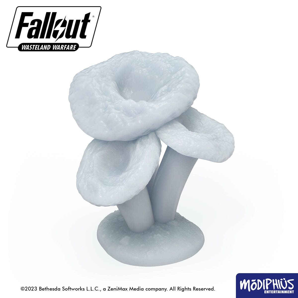 Fallout: Wasteland Warfare - Print at Home - Basing Greebles: Mushrooms & Fungi Fallout: Wasteland Warfare Modiphius Entertainment 