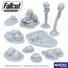 Fallout: Wasteland Warfare - Print at Home - Basing Greebles: Skulls & Bones Fallout: Wasteland Warfare Modiphius Entertainment 