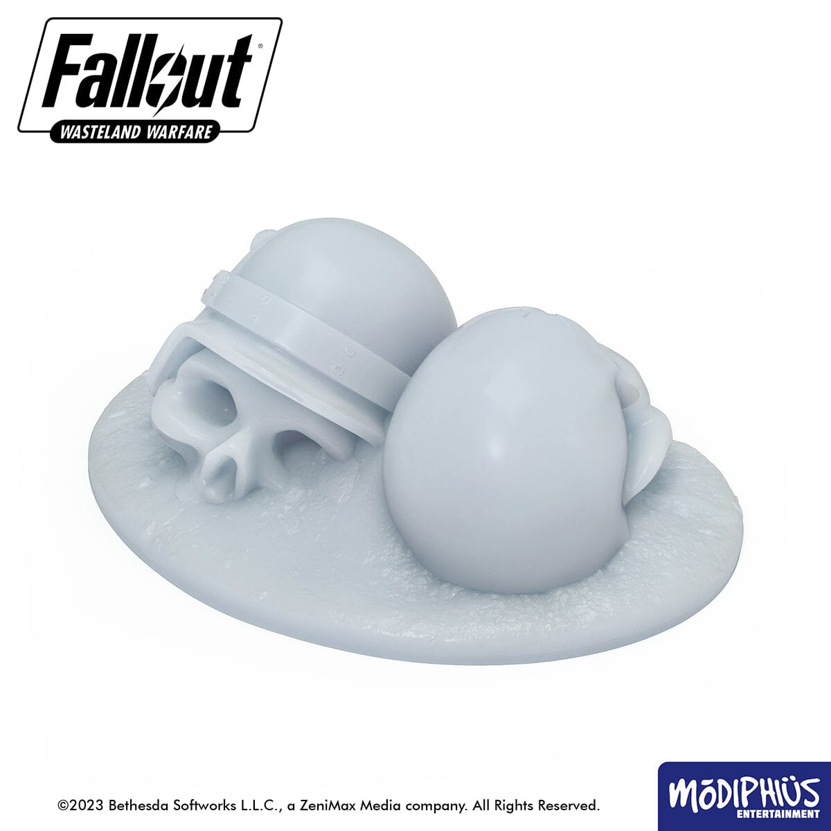 Fallout: Wasteland Warfare - Print at Home - Basing Greebles: Skulls & Bones Fallout: Wasteland Warfare Modiphius Entertainment 