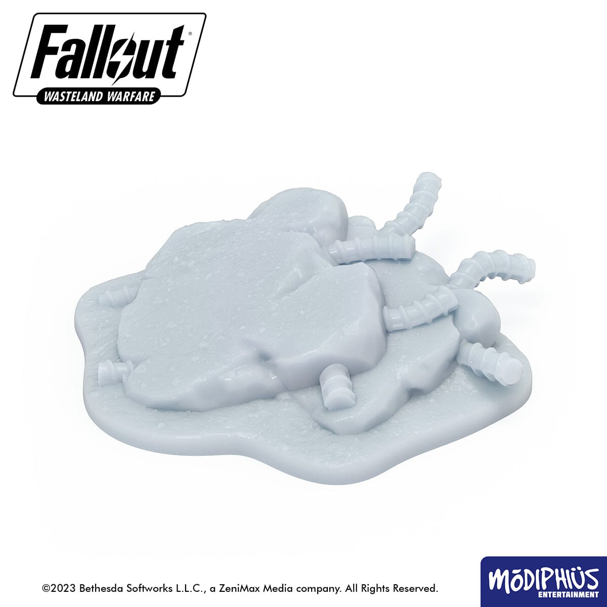 Fallout: Wasteland Warfare - Print at Home - Basing Greebles: Slabs & Stones Fallout: Wasteland Warfare Modiphius Entertainment 