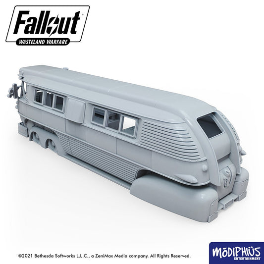Fallout: Wasteland Warfare - Print at Home - Boston Bus STL Fallout: Wasteland Warfare Modiphius Entertainment 
