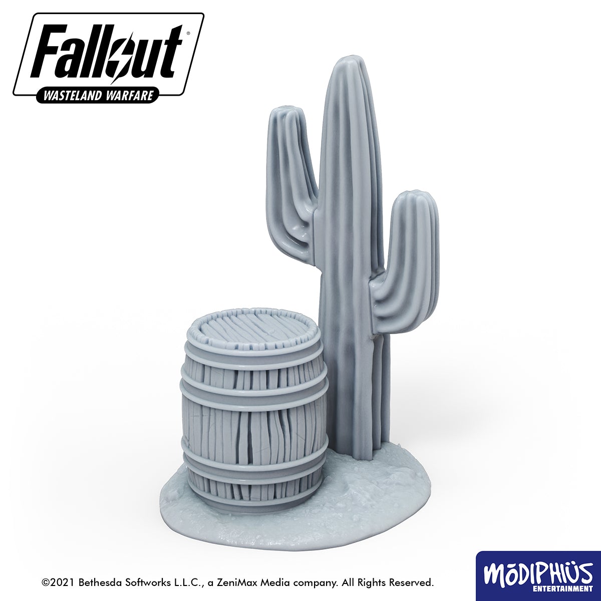 Fallout: Wasteland Warfare - Print at Home - Cacti Stands Fallout: Wasteland Warfare Modiphius Entertainment 