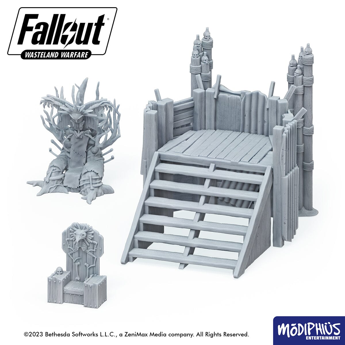 Fallout: Wasteland Warfare - Print at Home - Cult of the Mothman Altar Fallout: Wasteland Warfare Modiphius Entertainment 