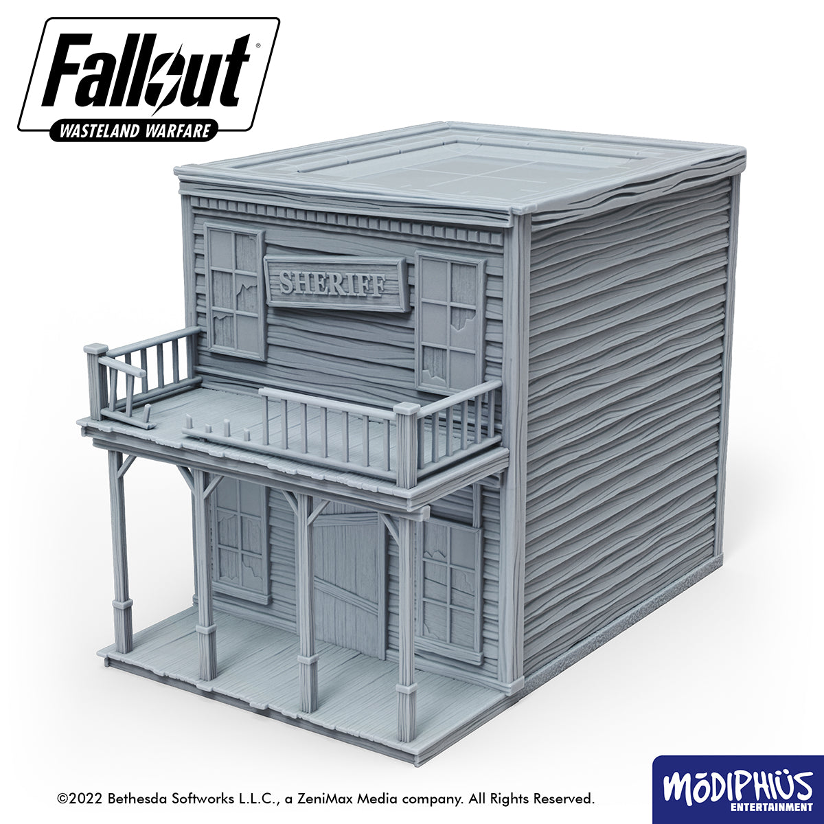 Fallout: Wasteland Warfare - Print at Home - Dry Rock Gulch Buildings Fallout: Wasteland Warfare Modiphius Entertainment 