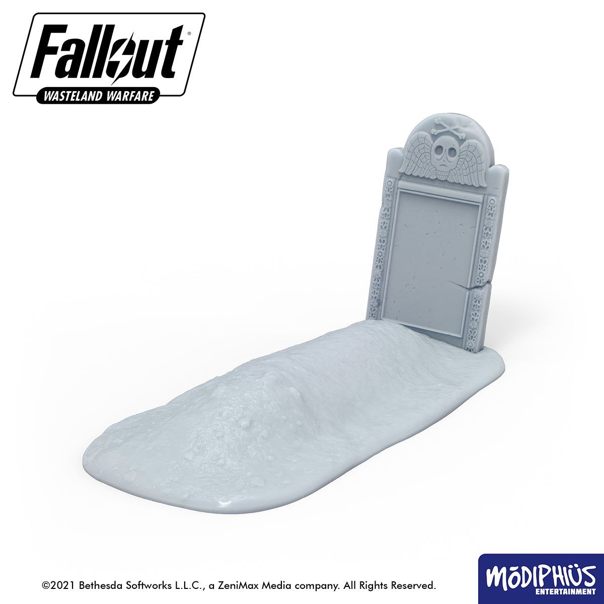 Fallout: Wasteland Warfare - Print at Home - Graveyard Fallout: Wasteland Warfare Modiphius Entertainment 