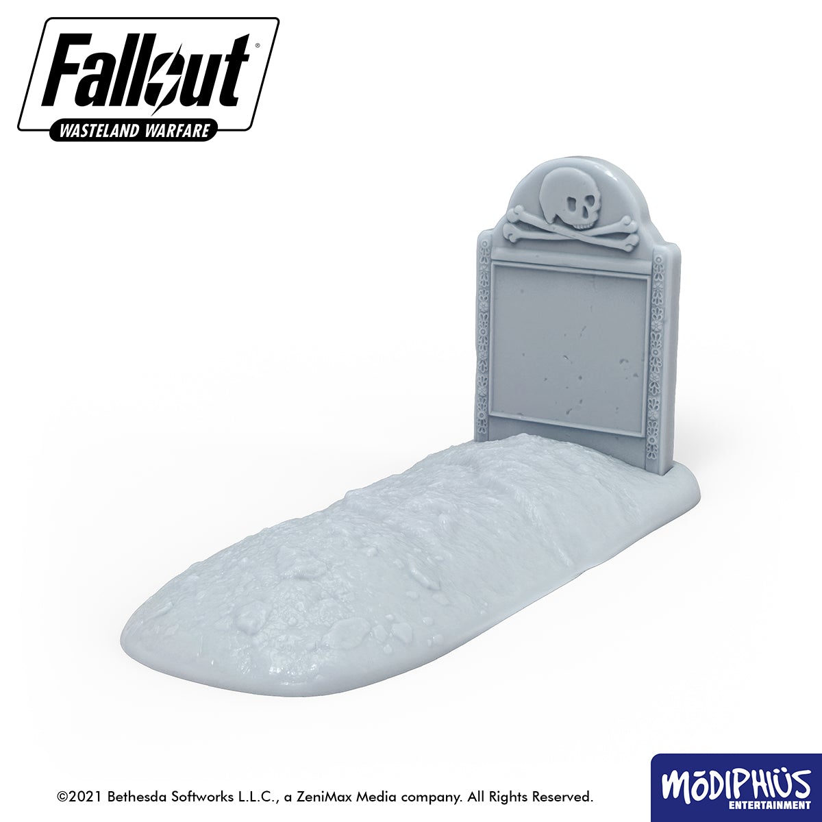 Fallout: Wasteland Warfare - Print at Home - Graveyard Fallout: Wasteland Warfare Modiphius Entertainment 